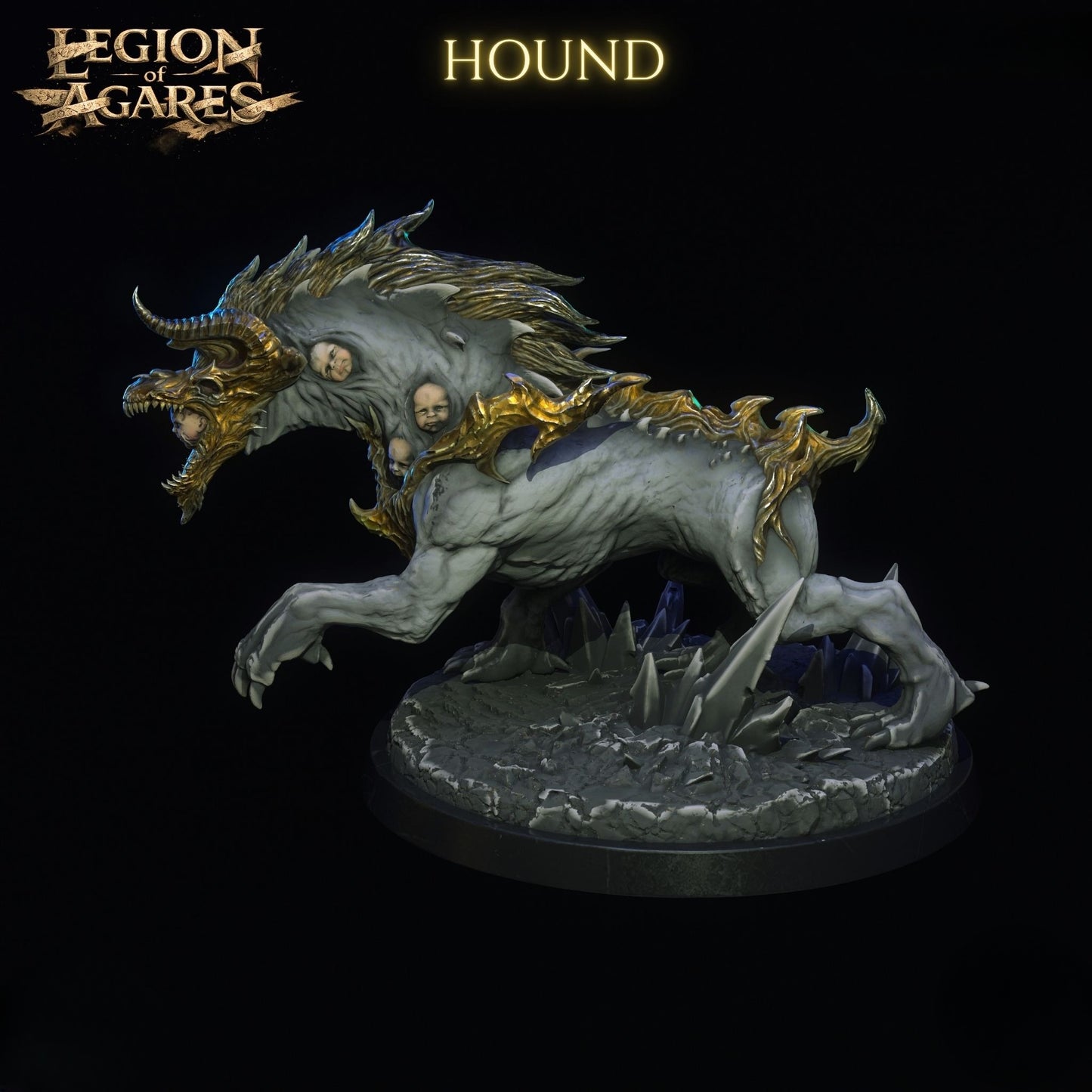 1508 Legion of Agares Miniatures Set April2026 - STL 3D Print Files