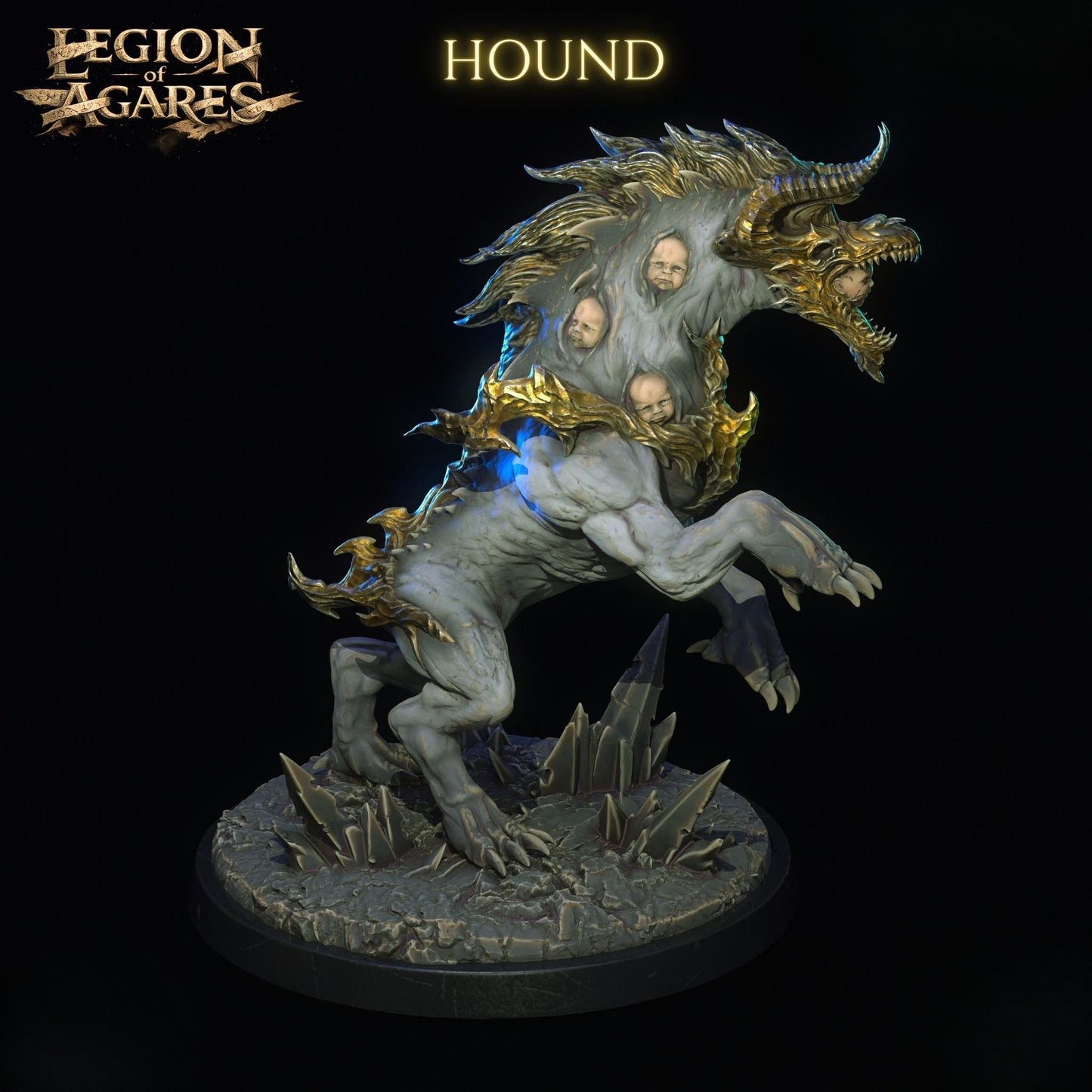 1508 Legion of Agares Miniatures Set April2026 - STL 3D Print Files
