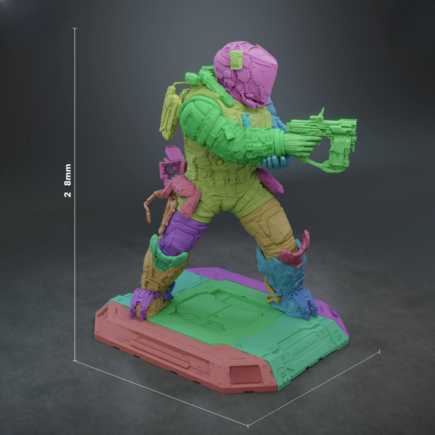1039 Hugh Williams_Pragmata - STL 3D Print Files