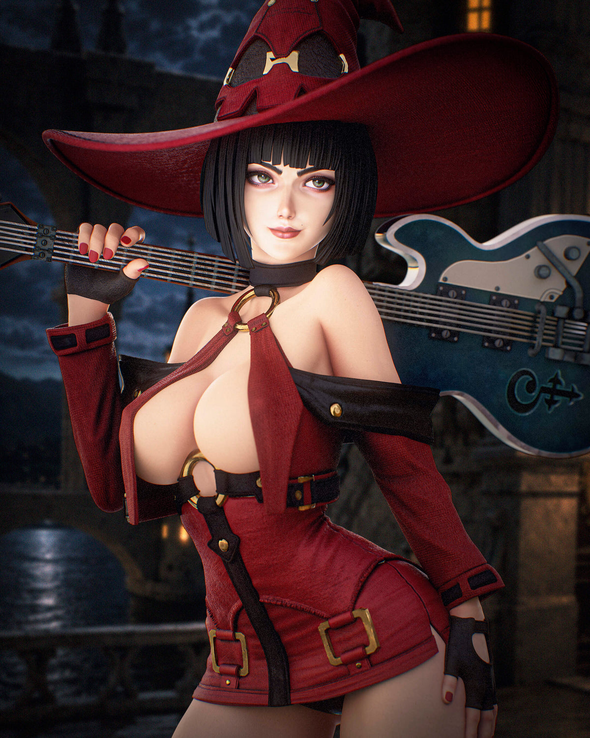 1732 I-No_Arc System Works' Guilty Gear - STL 3D Print Files
