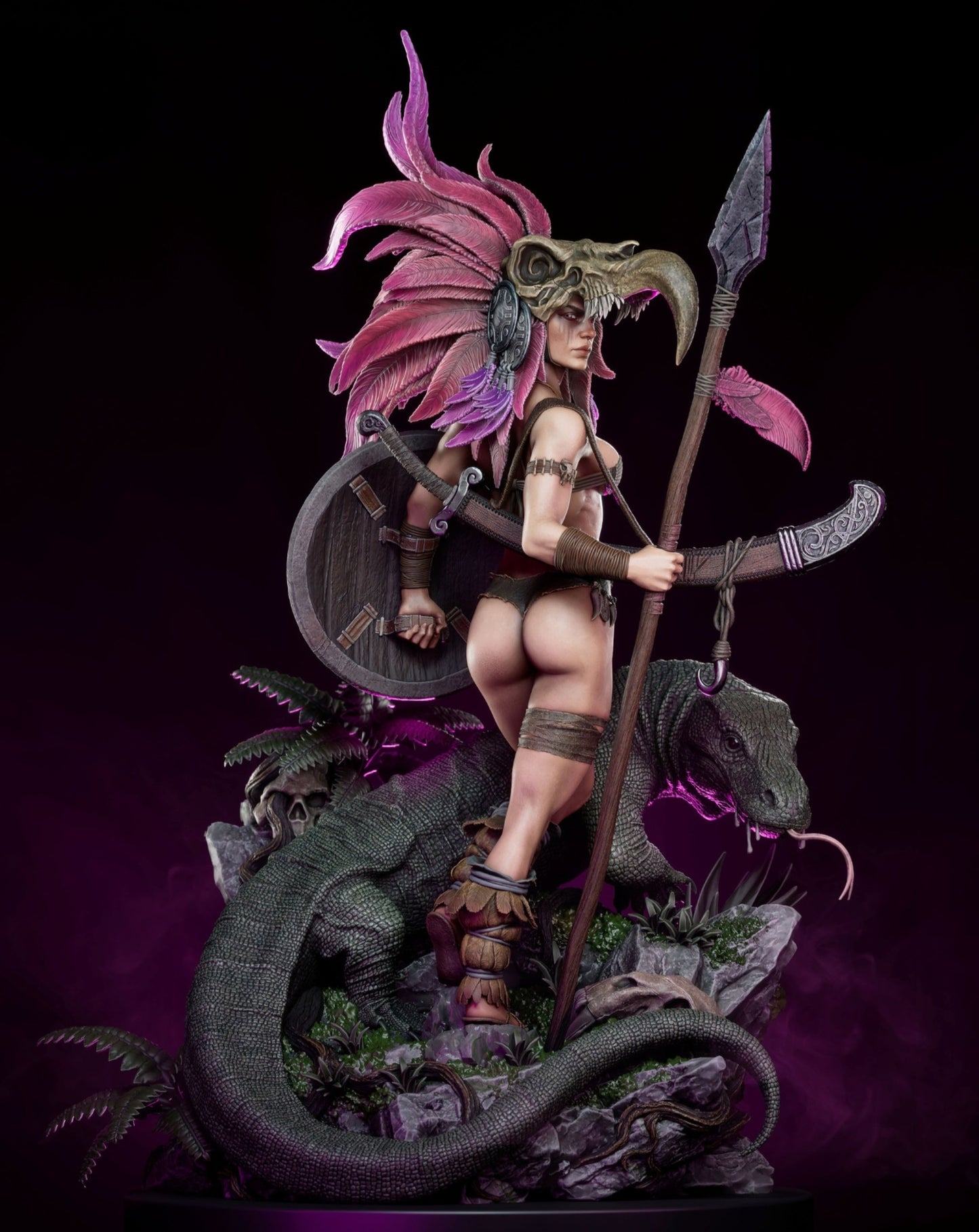 1122 VultureQueen - STL 3D Print Files