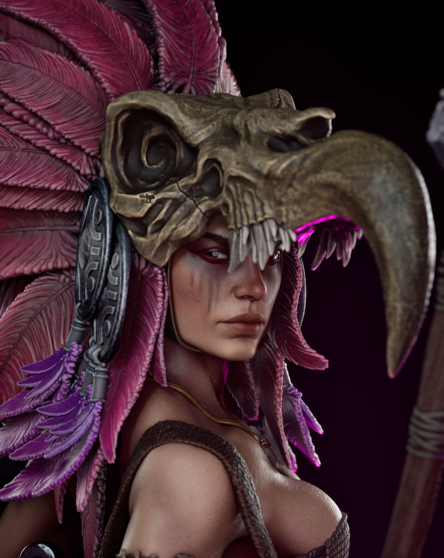1122 VultureQueen - STL 3D Print Files
