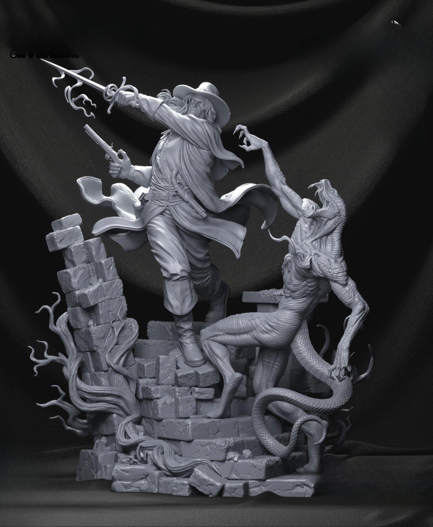 1413 Solomon Kane - STL 3D Print Files