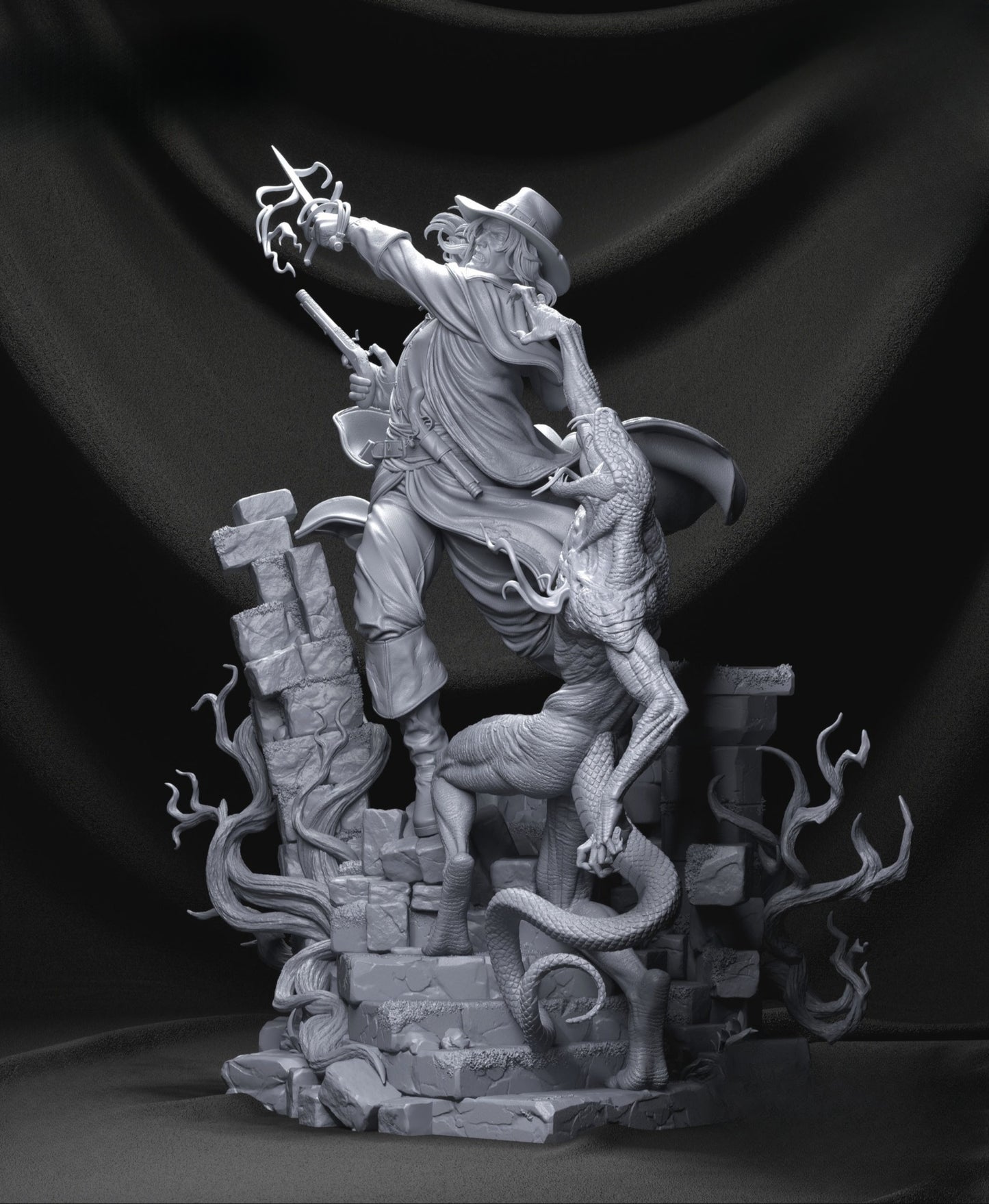 1413 Solomon Kane - STL 3D Print Files