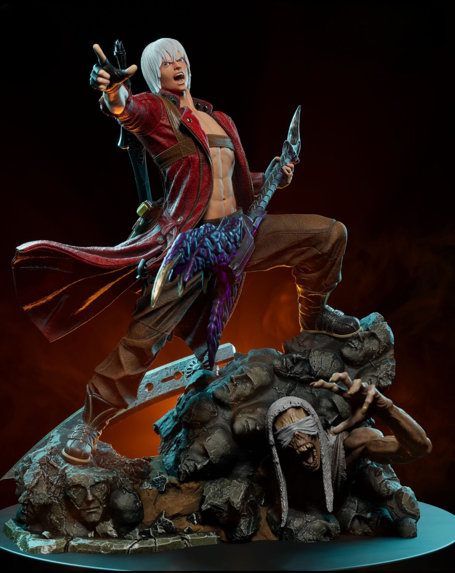 1573 Dante_Devil May Cry - STL 3D Print Files