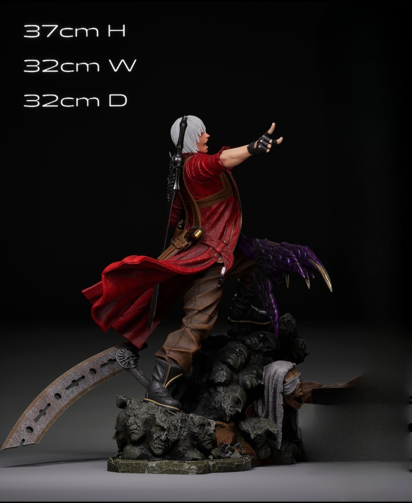 1573 Dante_Devil May Cry - STL 3D Print Files