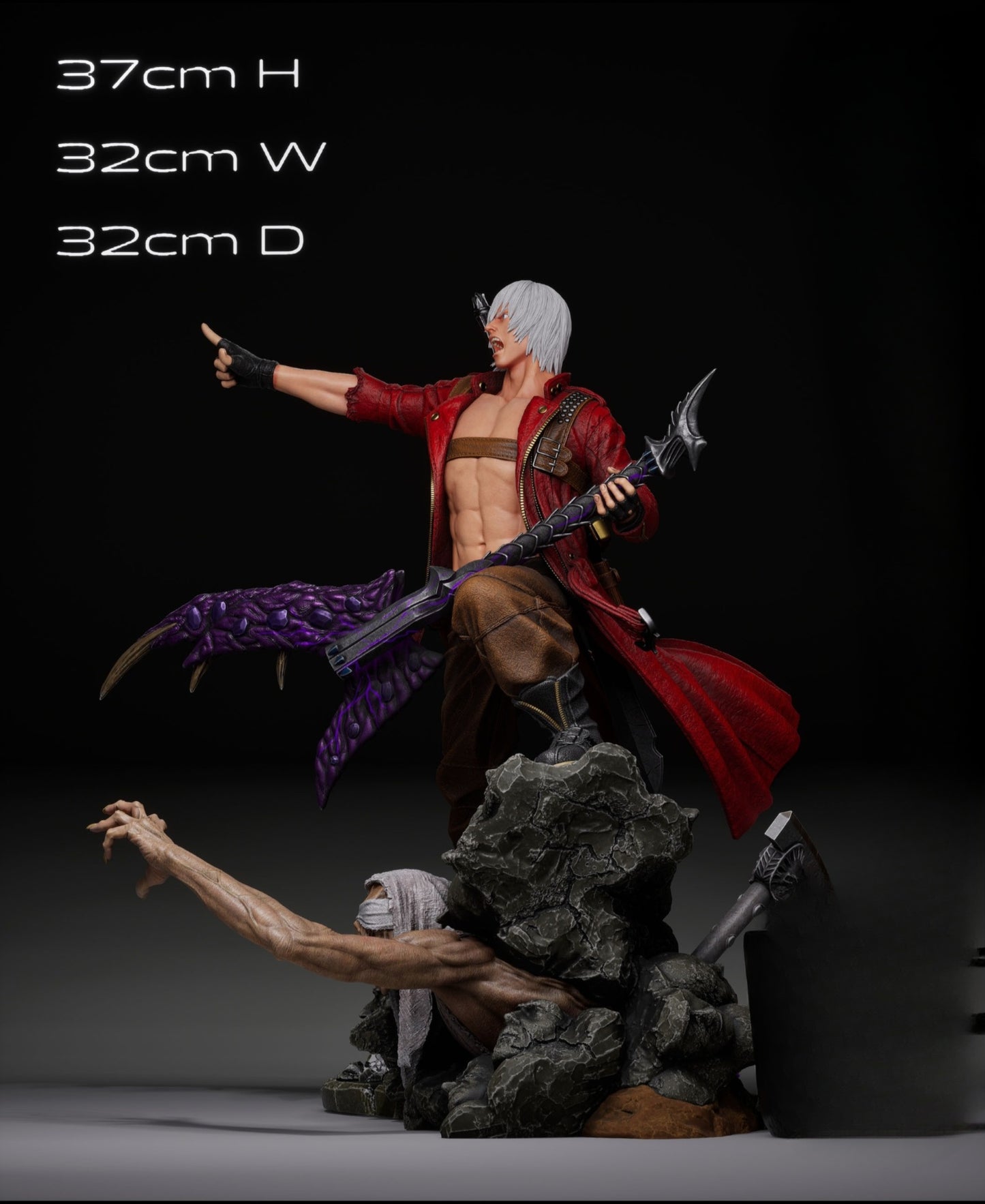 1573 Dante_Devil May Cry - STL 3D Print Files