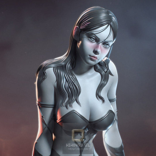 1096 The Witch - STL 3D Print Files