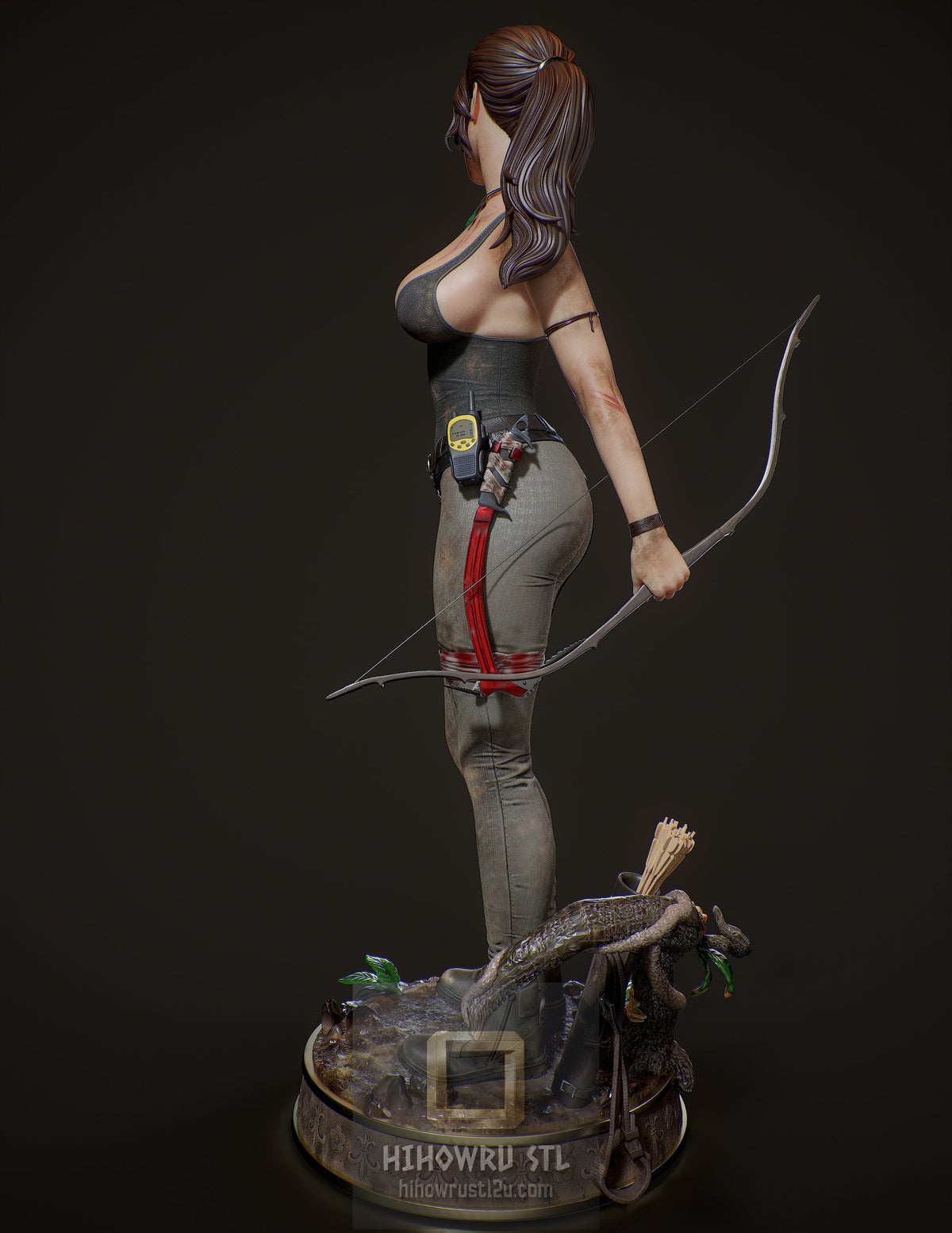1863 Lara Croft - Tomb Raider (5476) - STL 3D Print Files