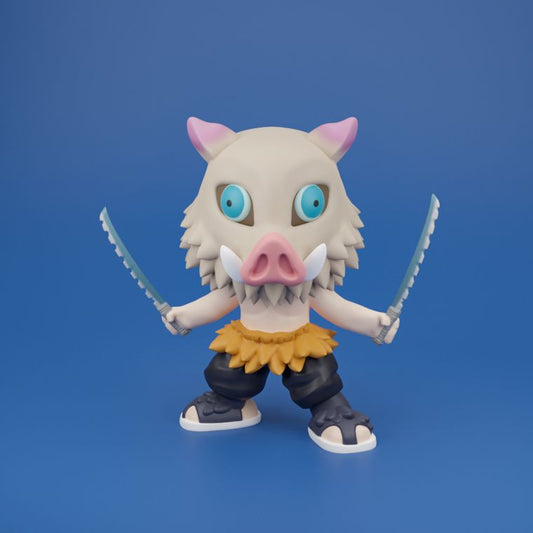 0141 Inosuke - STL 3D Print Files