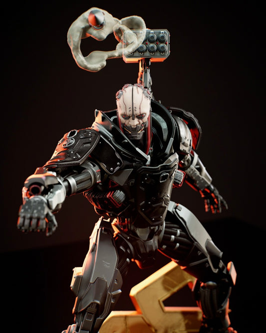 0762 Adam Smasher_Cyberpunk 2077 - STL 3D Print Files