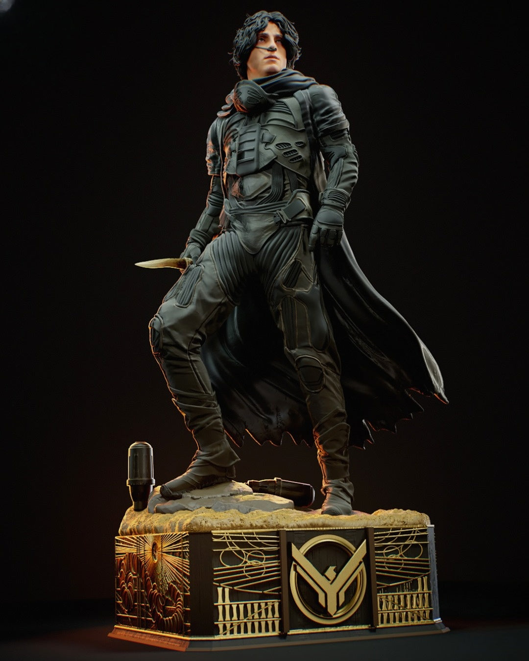 0764 Paul Atreides Dune - STL 3D Print Files
