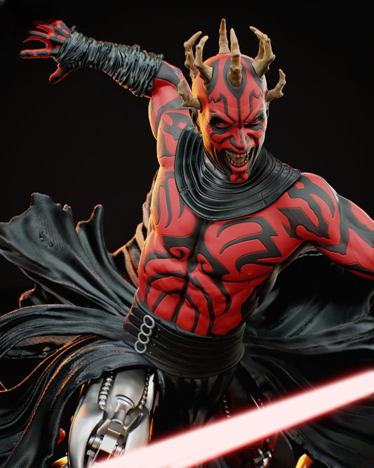 0763 Darth Maul_StarWars - STL 3D Print Files