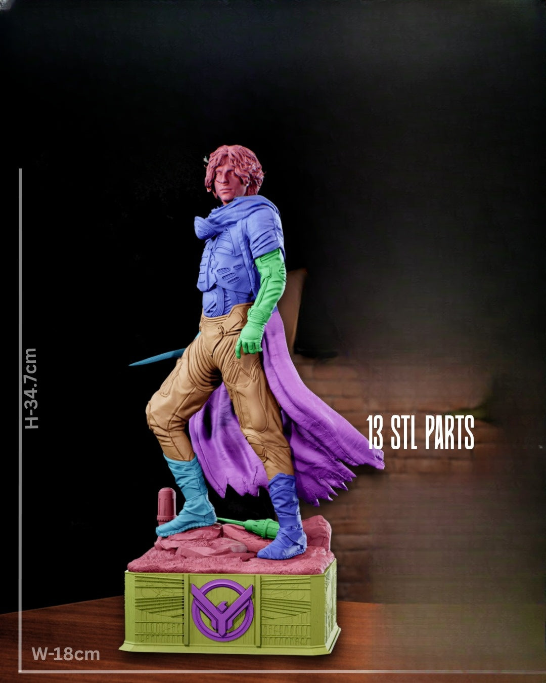 0764 Paul Atreides Dune - STL 3D Print Files