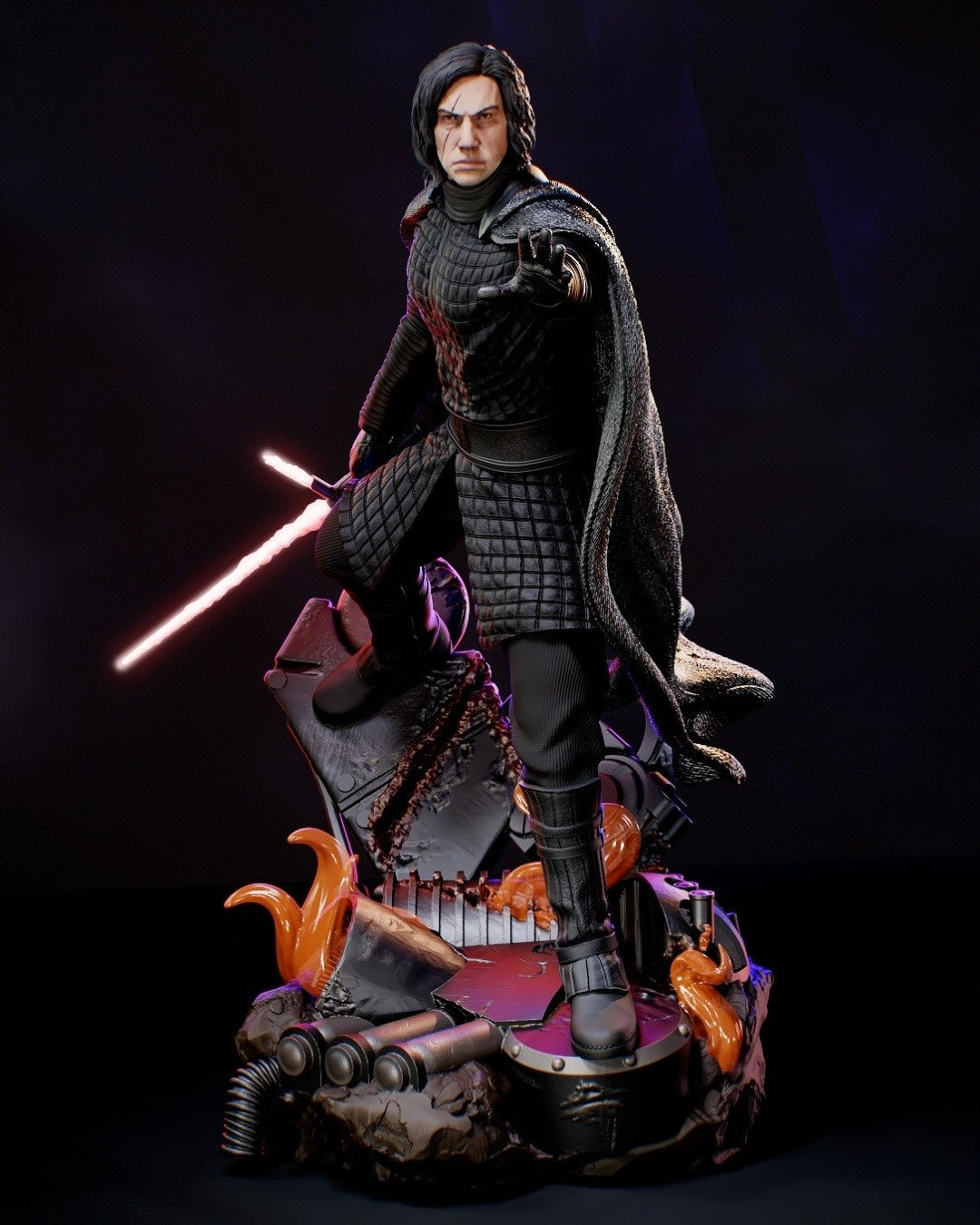 1138 Kylo Ren_StarWars - STL 3D Print Files