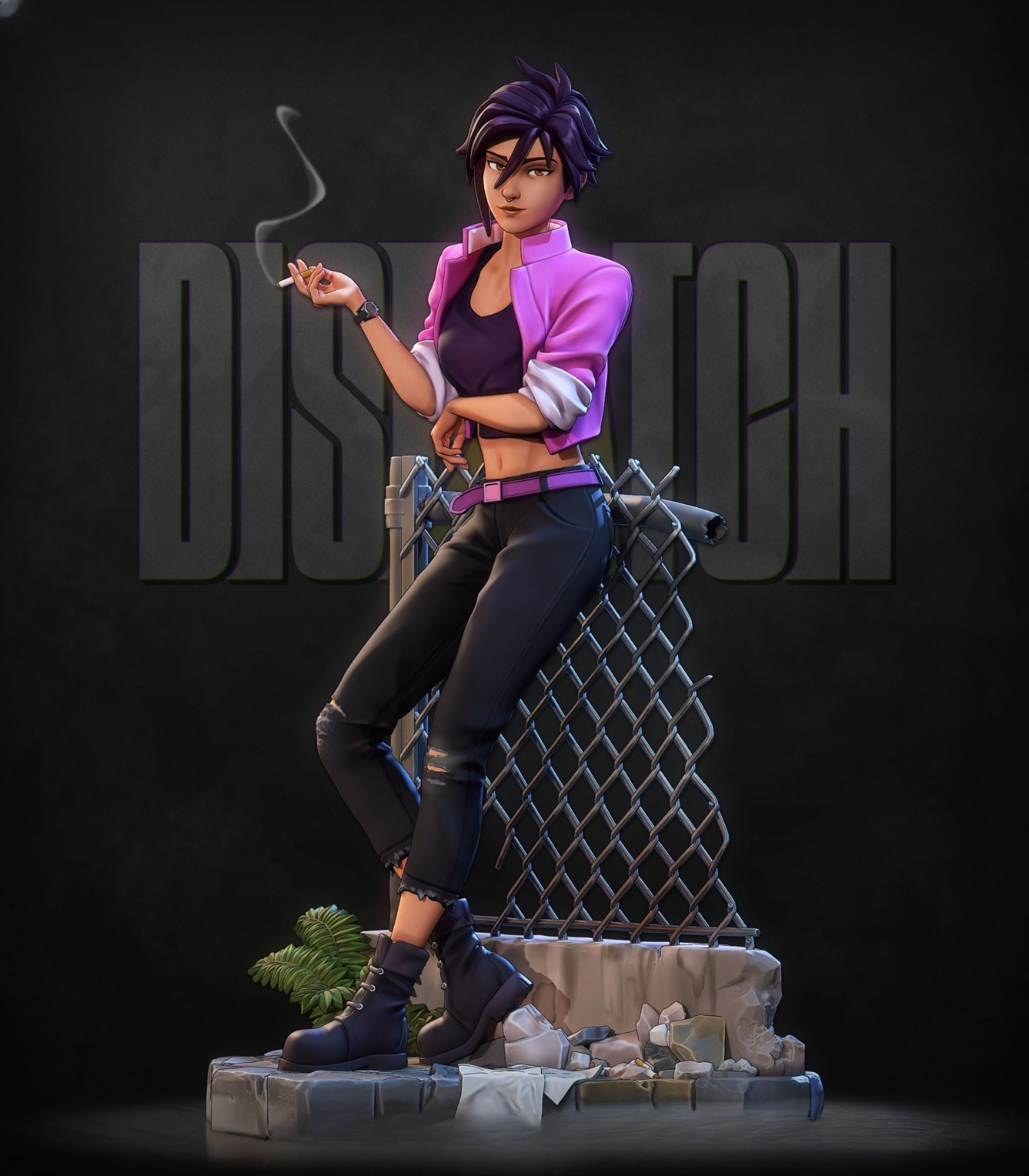 0324 Invisigal Dispatch Game - STL 3D Print Files – Cute.D STL