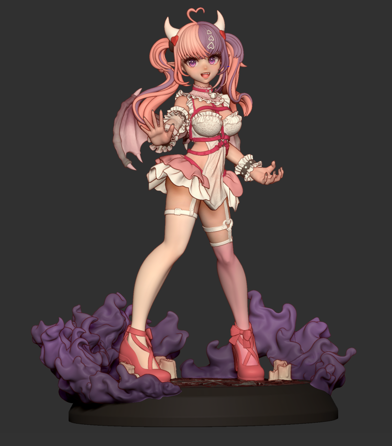 1227 Ironmouse Vtuber - STL 3D Print File