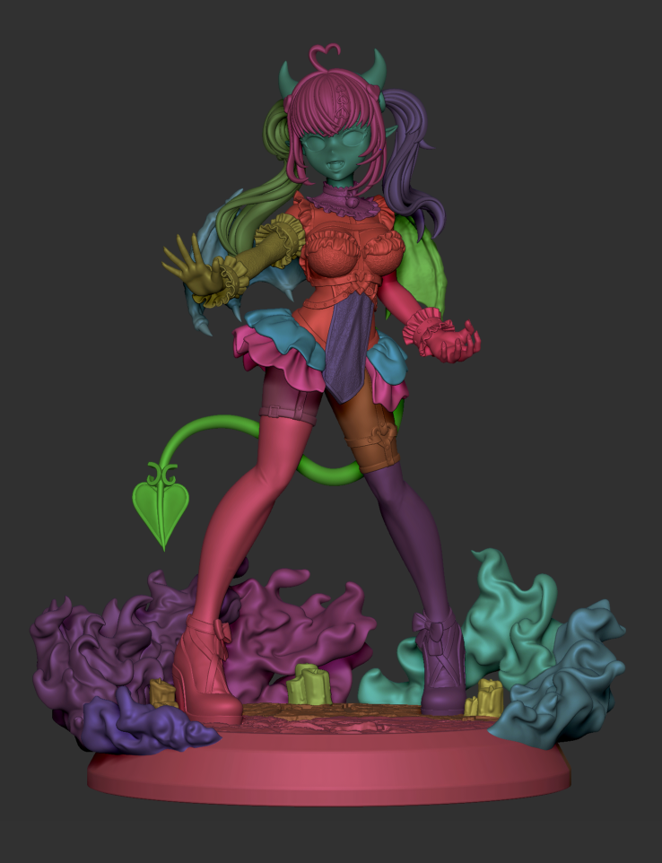 1227 Ironmouse Vtuber - STL 3D Print File