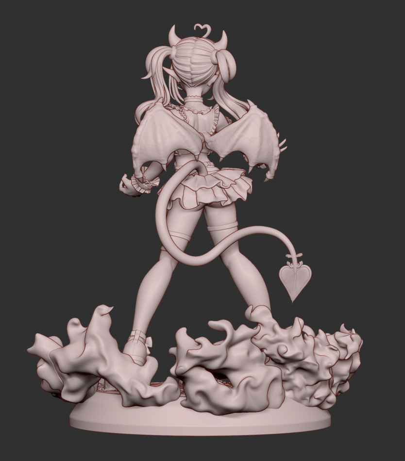 1227 Ironmouse Vtuber - STL 3D Print File