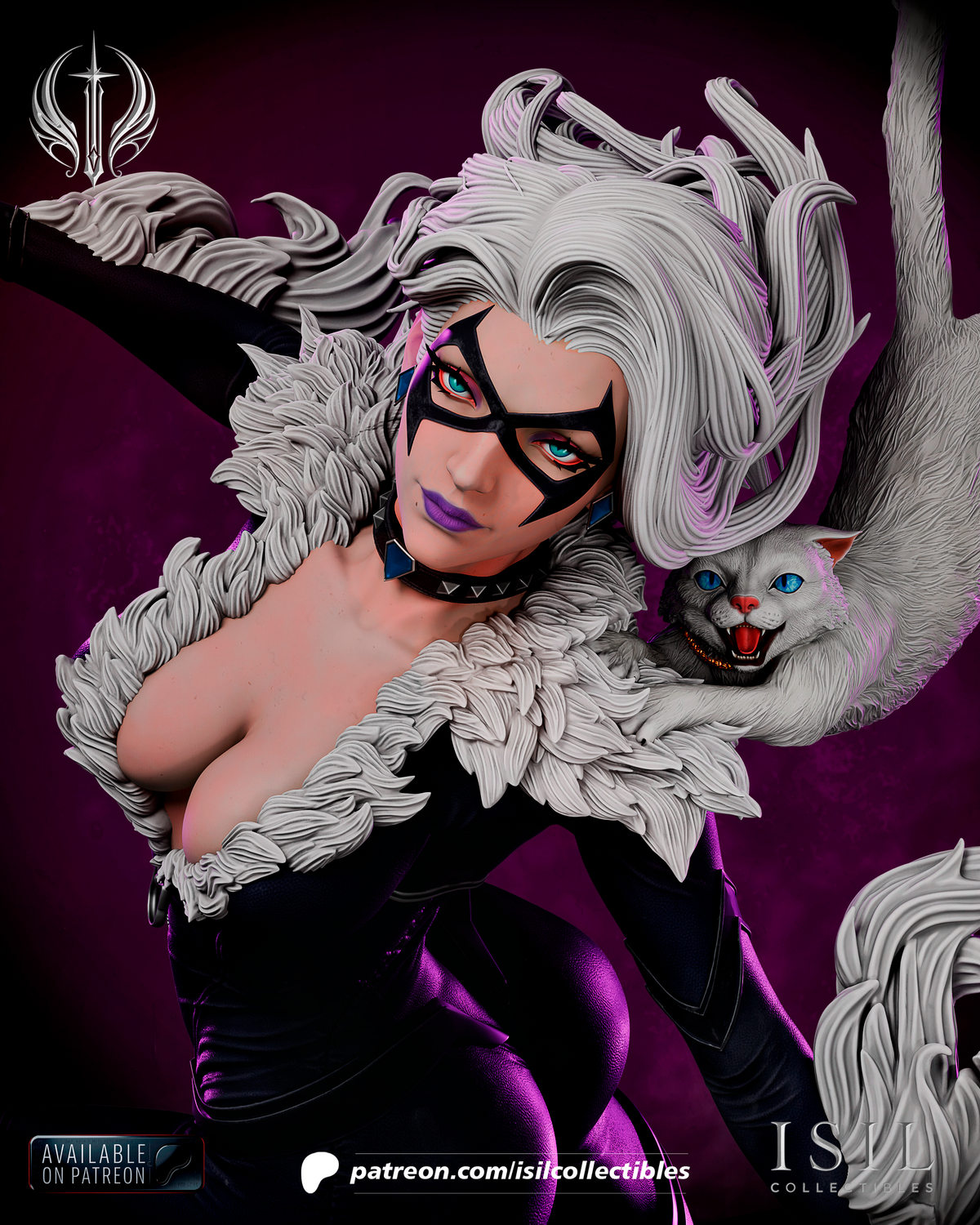 2117 Black Cat_Marvel Comics - STL 3D Print Files