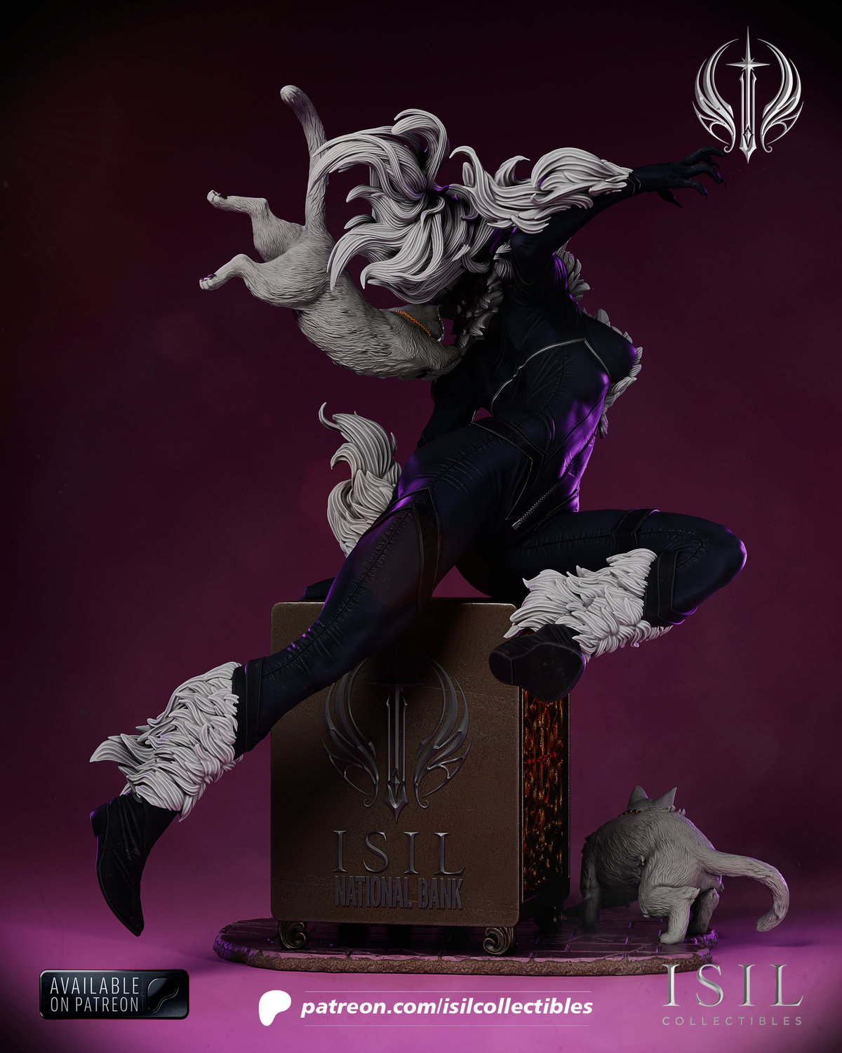 2117 Black Cat_Marvel Comics - STL 3D Print Files