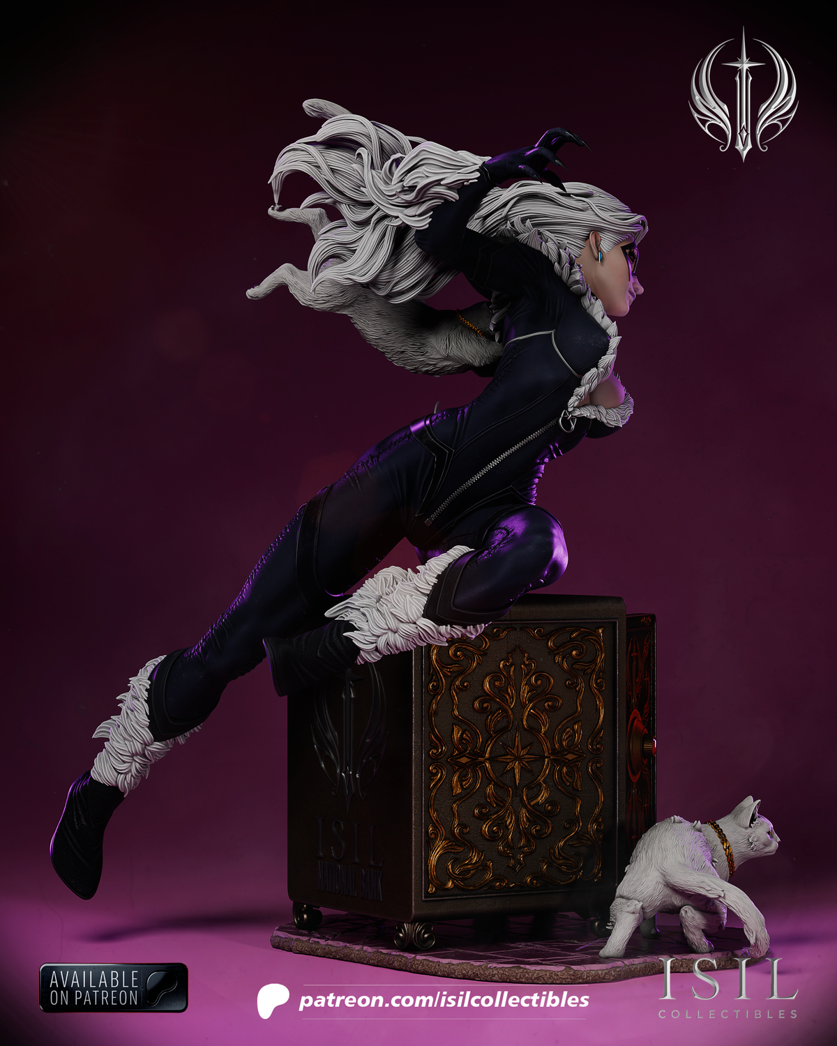 2117 Black Cat_Marvel Comics - STL 3D Print Files
