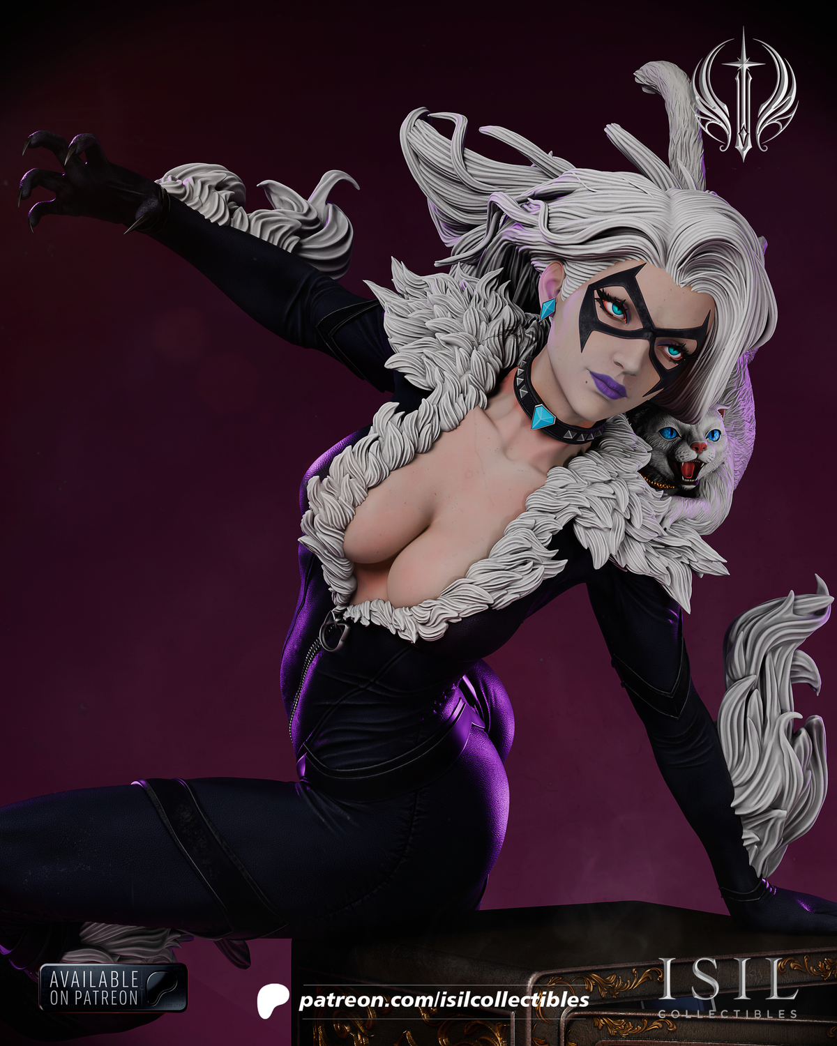 2117 Black Cat_Marvel Comics - STL 3D Print Files