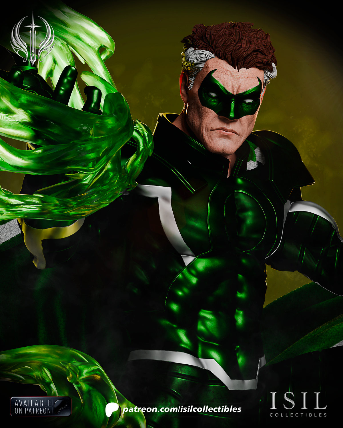 2112 Hal Jordan Parallax_DC - STL 3D Print Files
