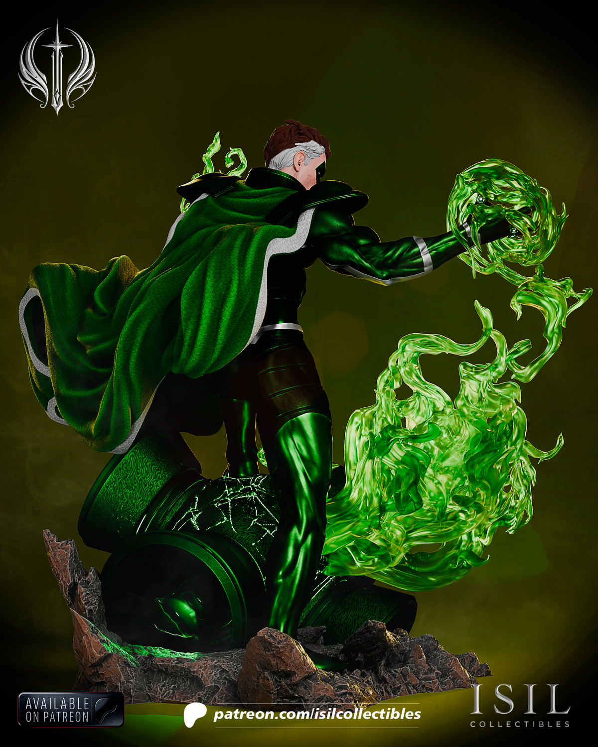 2112 Hal Jordan Parallax_DC - STL 3D Print Files