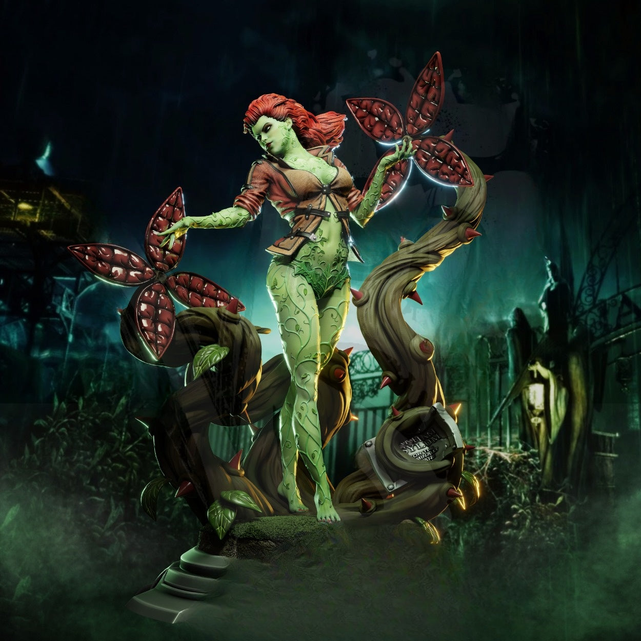 0671 Poison Ivy Arkham City - STL 3D Print Files
