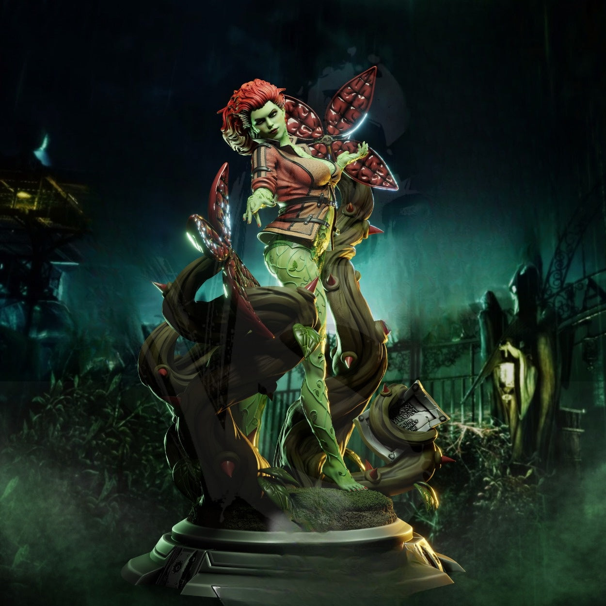 0671 Poison Ivy Arkham City - STL 3D Print Files