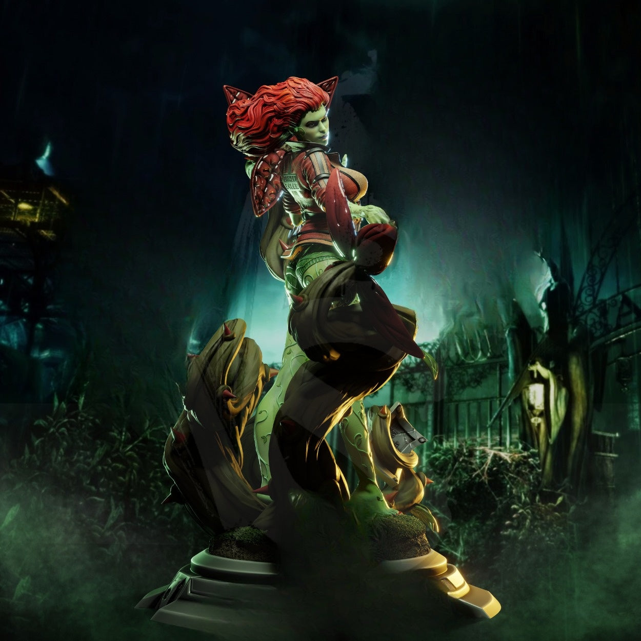 0671 Poison Ivy Arkham City - STL 3D Print Files