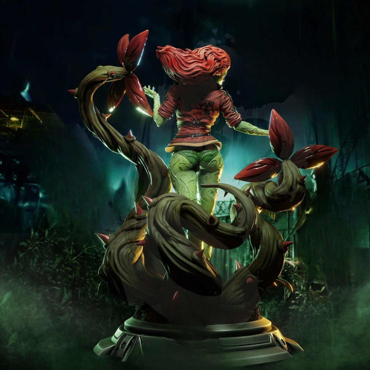 0671 Poison Ivy Arkham City - STL 3D Print Files