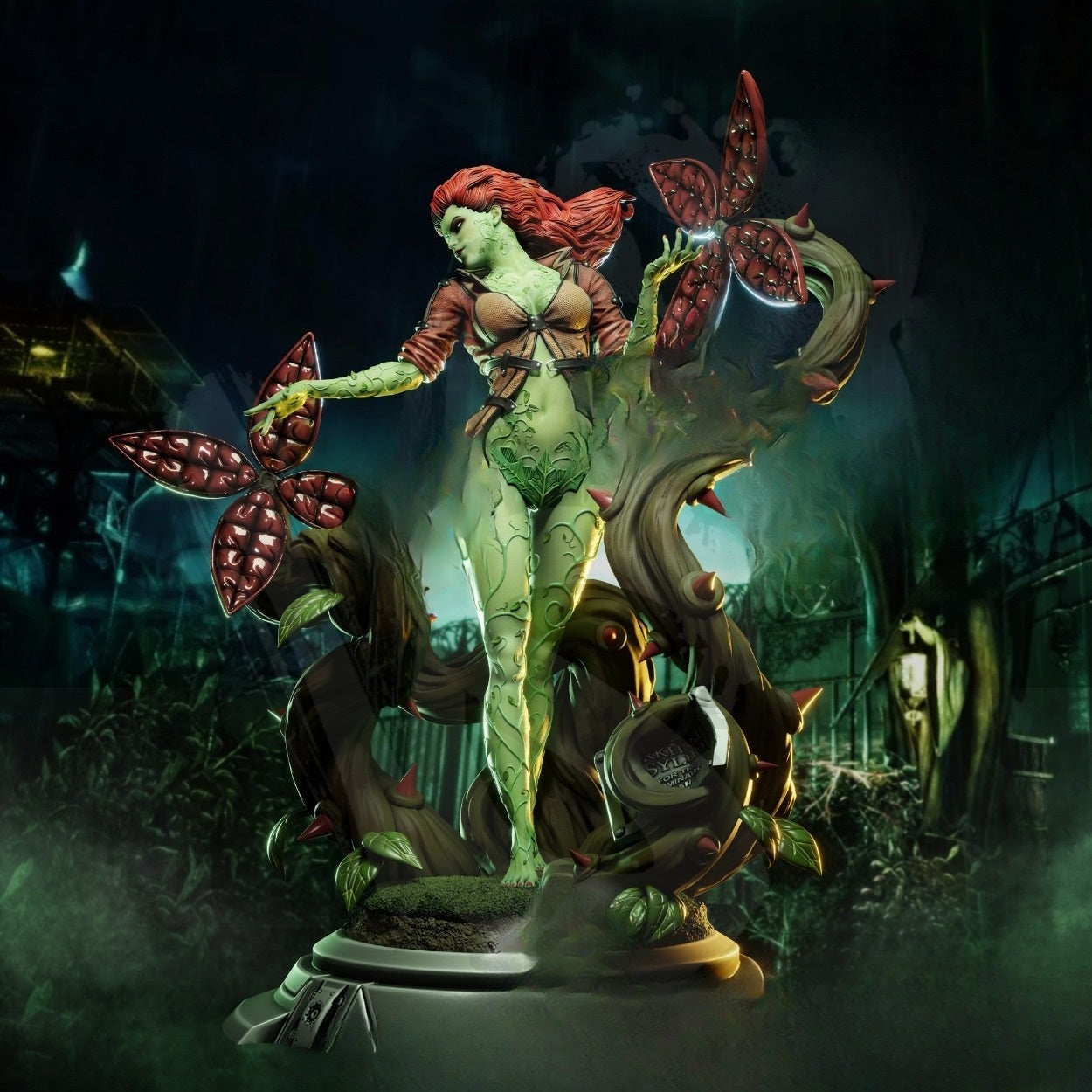 0671 Poison Ivy Arkham City - STL 3D Print Files