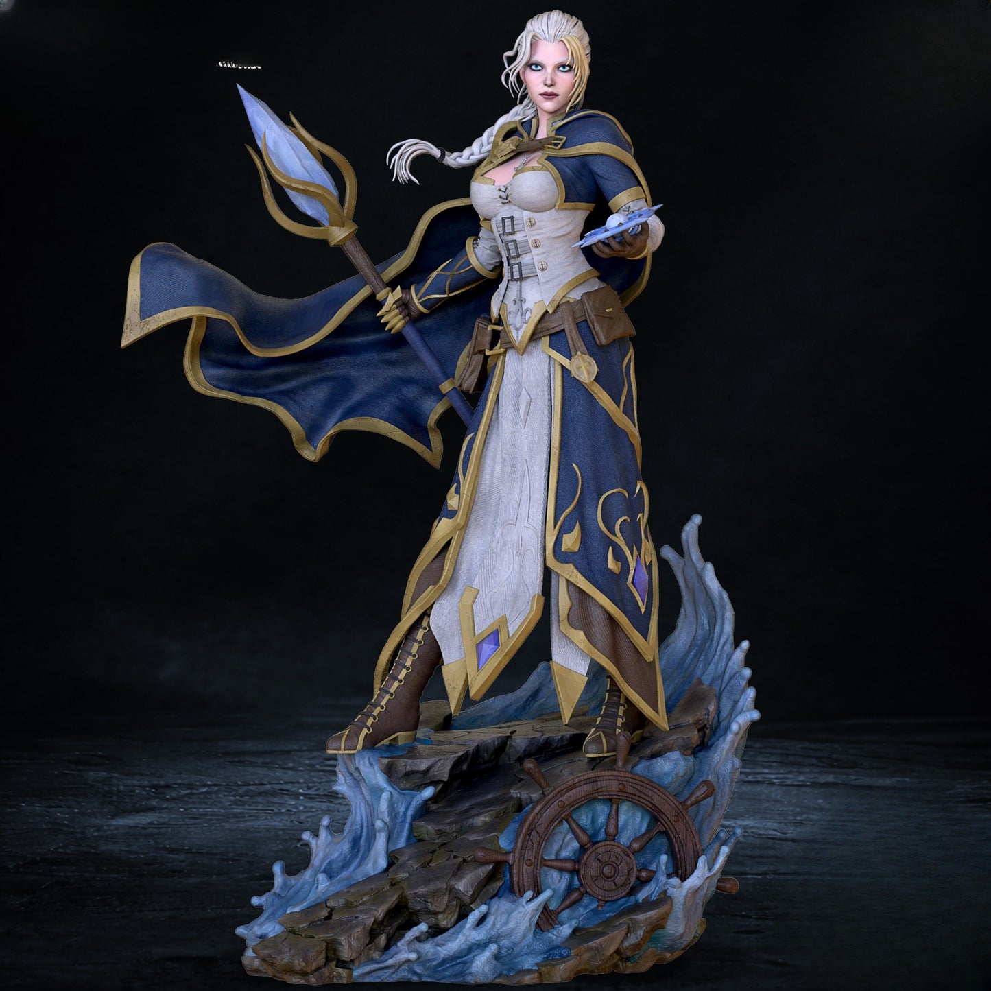 1410 Jaina Proudmoore_World of Warcraft - STL 3D Print Files