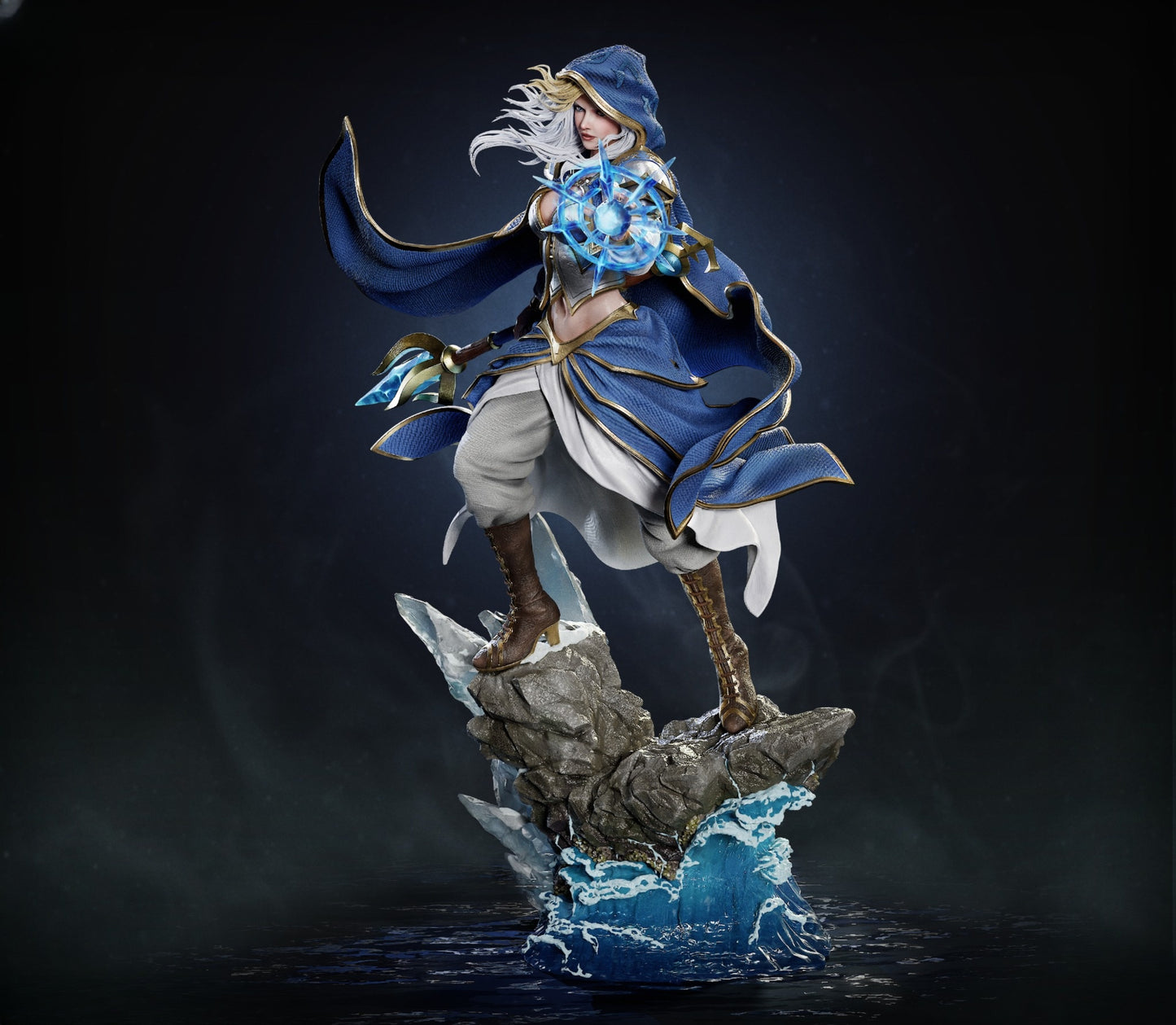 1353 Jaina Proudmoore_World Of Warcaft - STL 3D Print Files