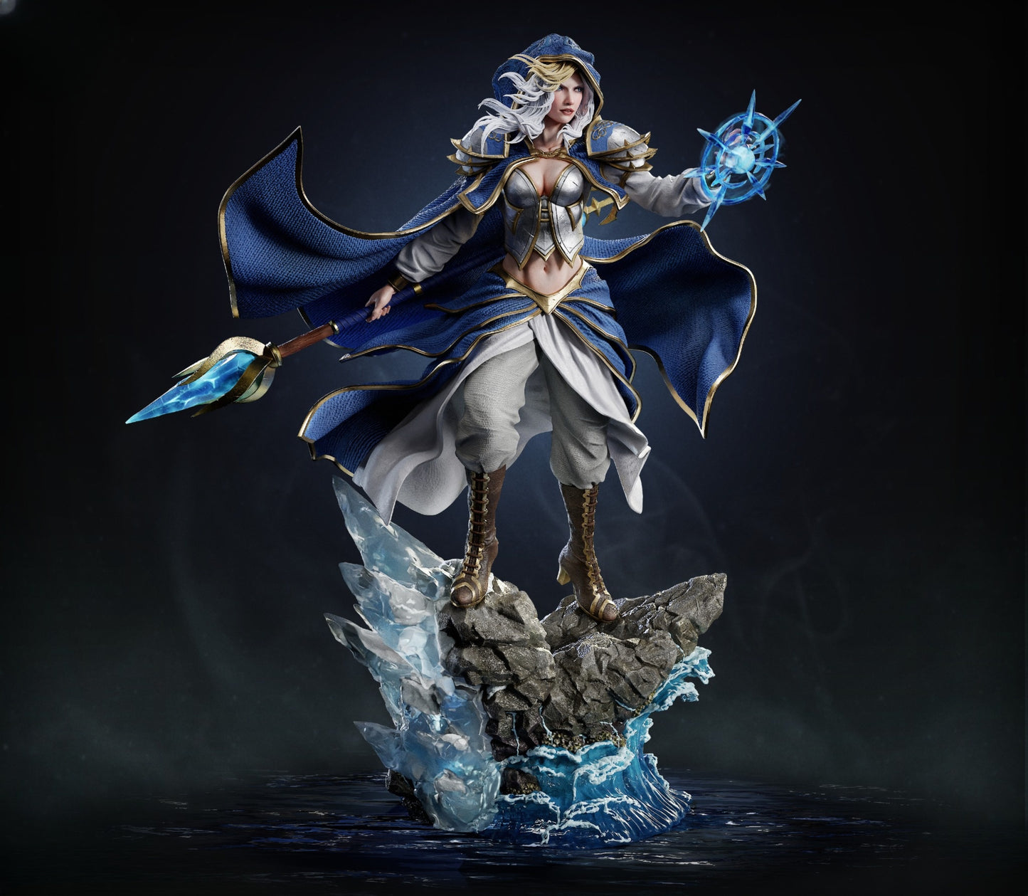 1353 Jaina Proudmoore_World Of Warcaft - STL 3D Print Files