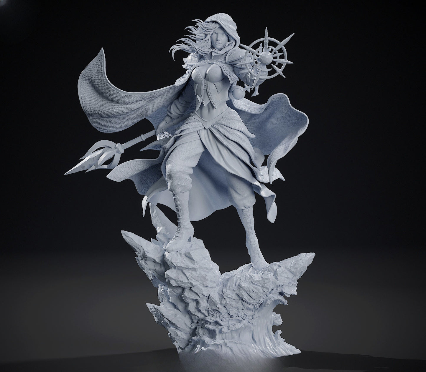 1353 Jaina Proudmoore_World Of Warcaft - STL 3D Print Files