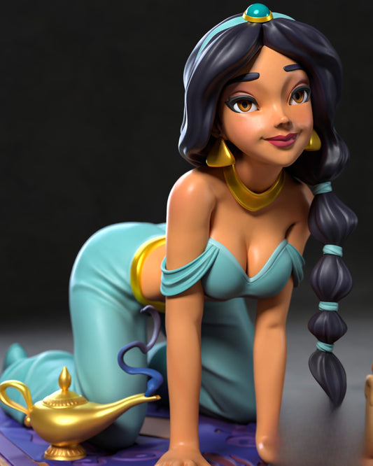 1470 Jasmine_Aladdin NSFW - STL 3D Print Files