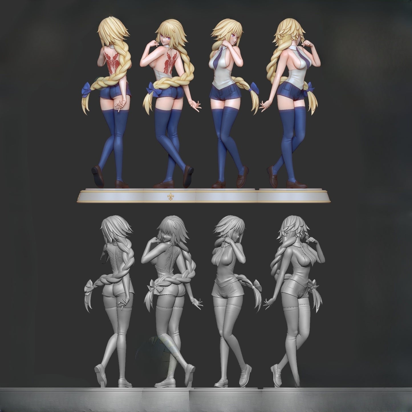 1335 Jeanne d'Arc_FateGrand Order - STL 3D Print Files