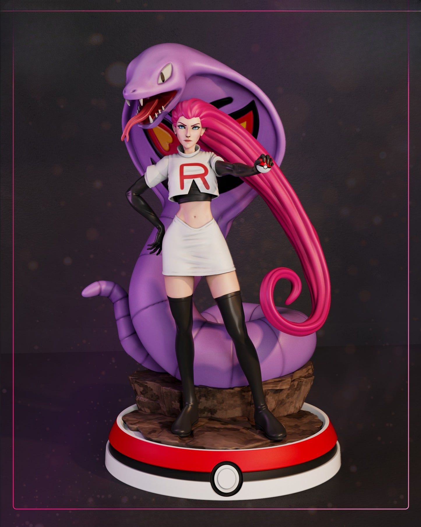 1438 Jessie_Pokemon - STL 3D Print Files