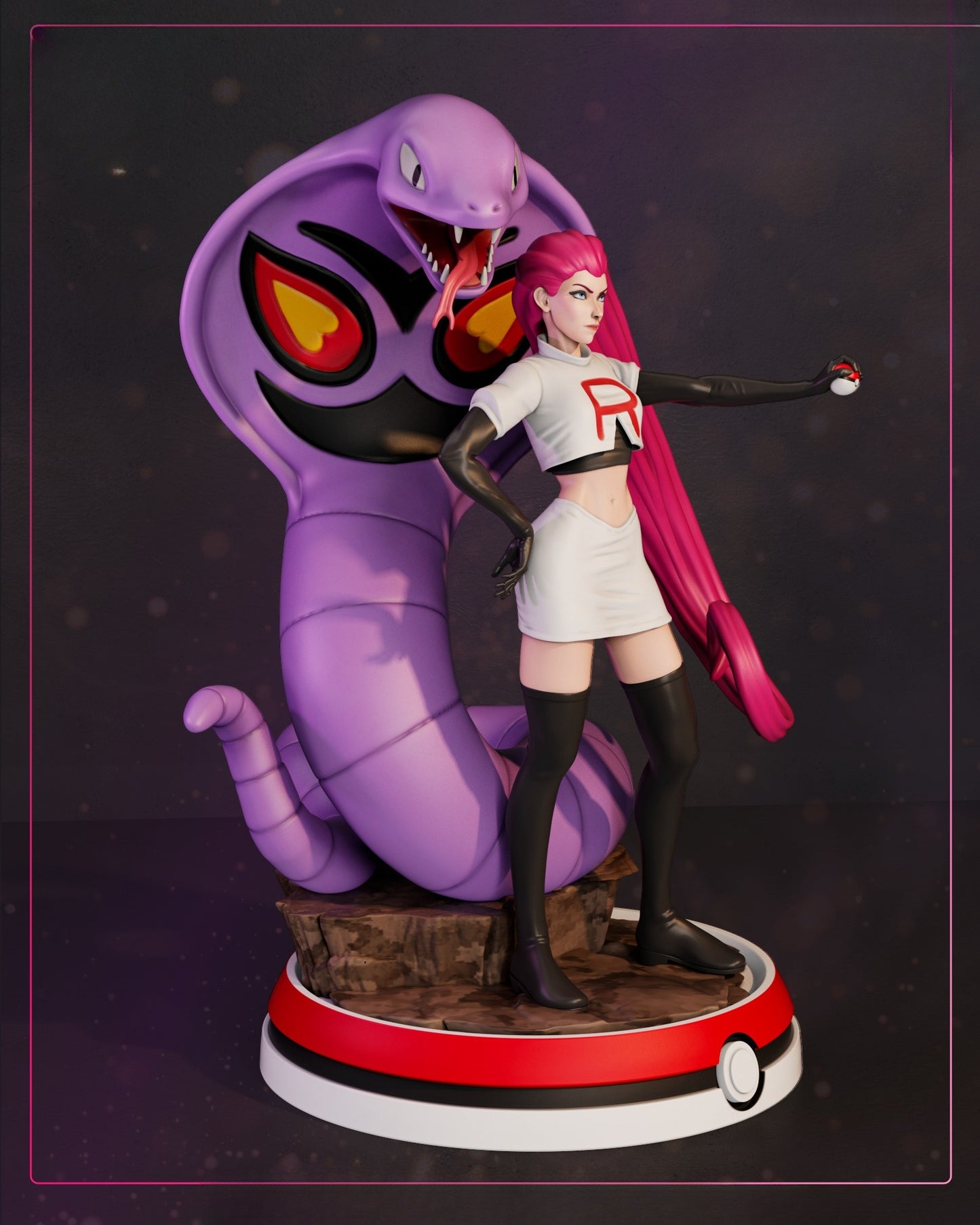 1438 Jessie_Pokemon - STL 3D Print Files
