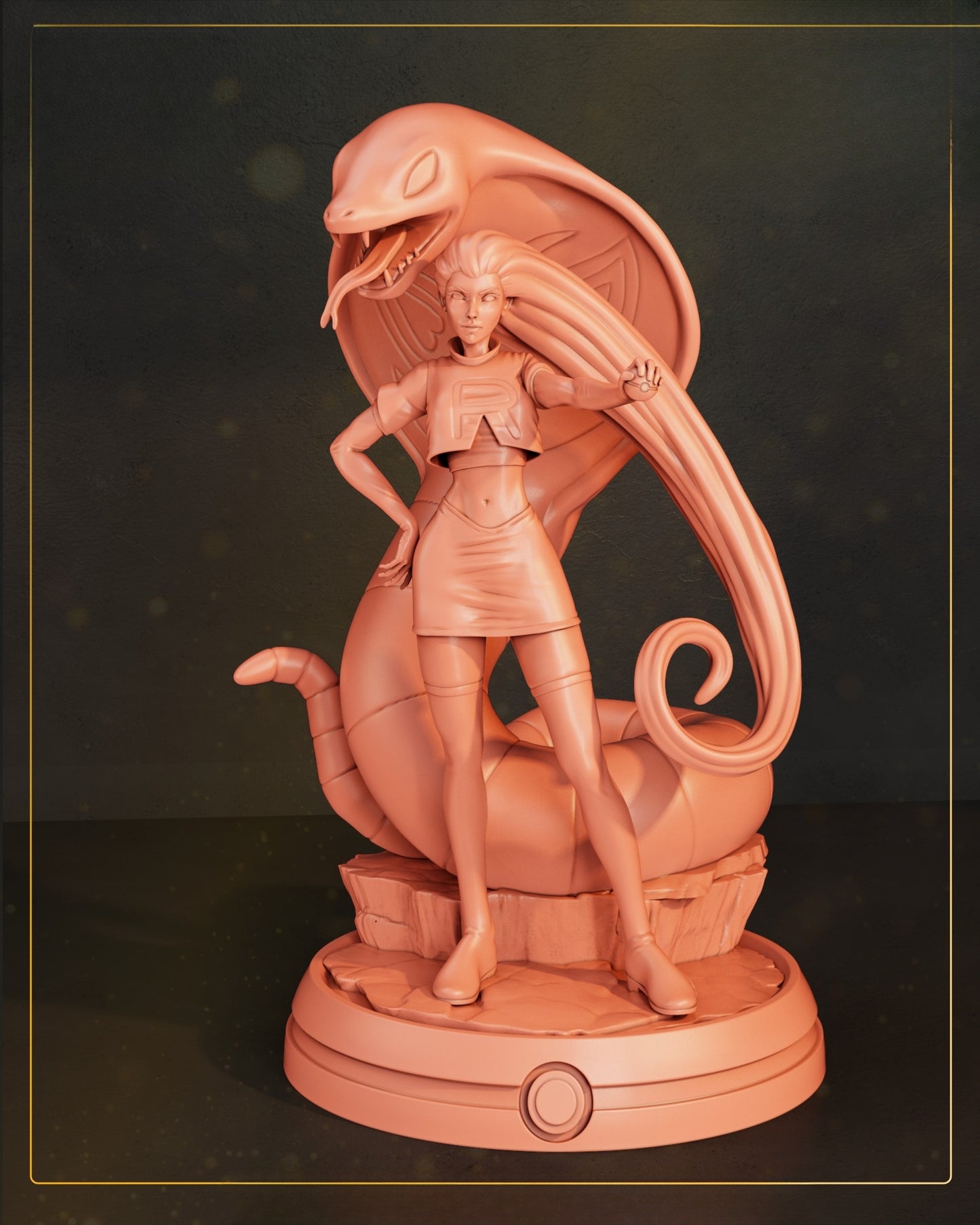 1438 Jessie_Pokemon - STL 3D Print Files