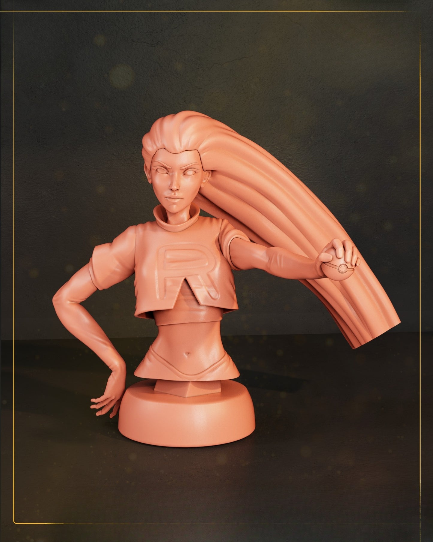 1438 Jessie_Pokemon - STL 3D Print Files