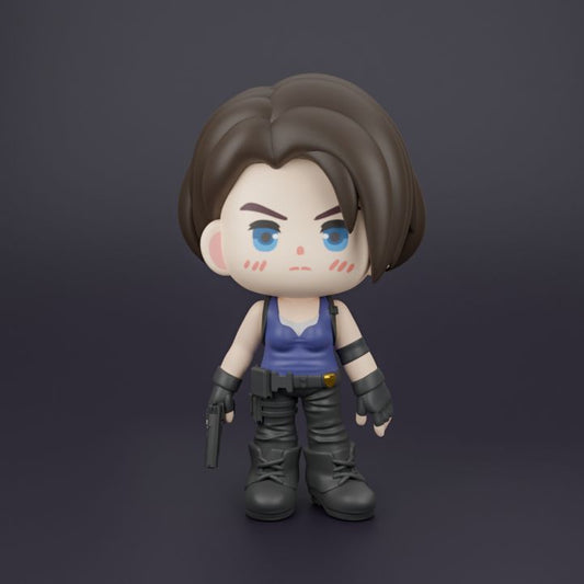 0137 Jill Valentine - STL 3D Print Files