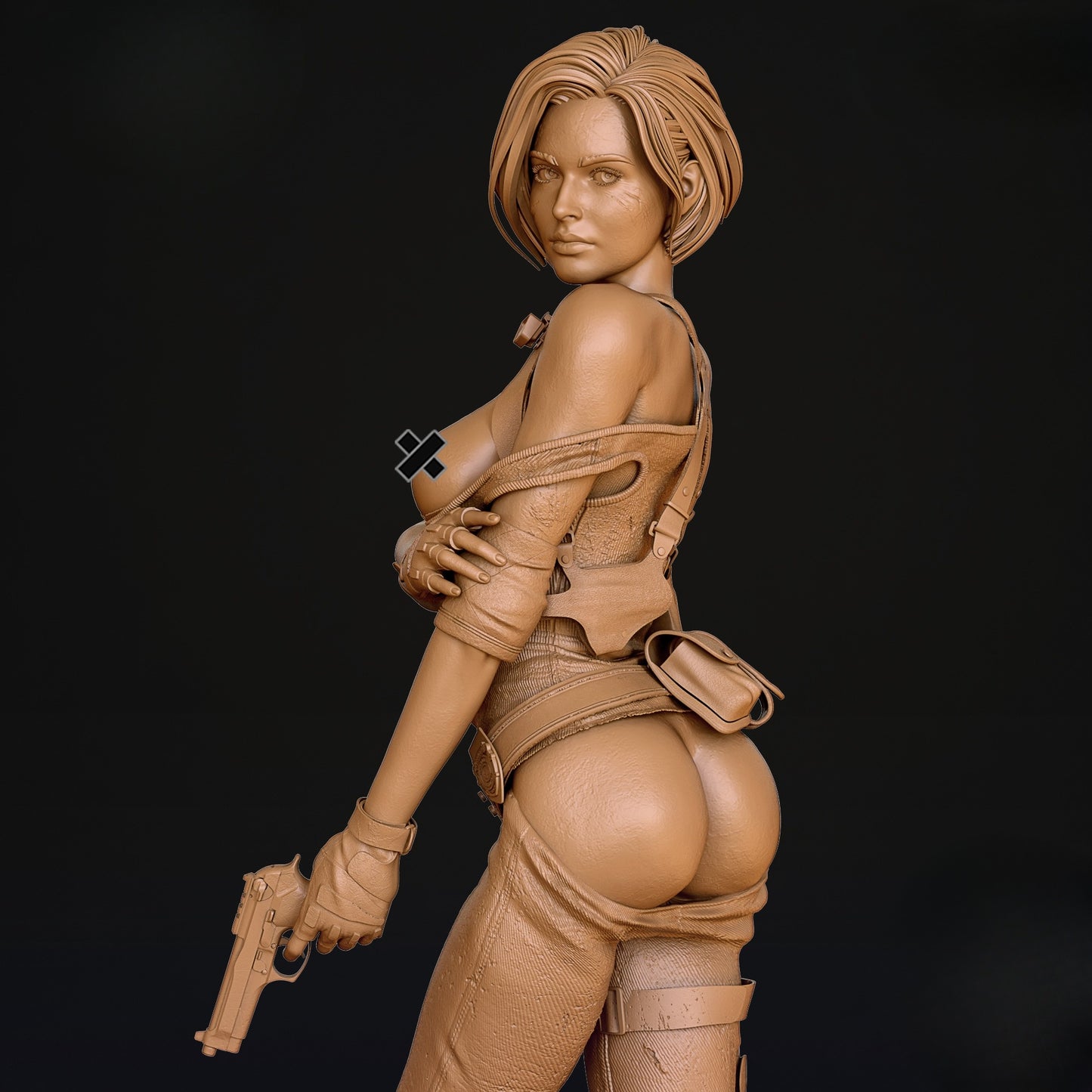 1563 Jill Valentine_Resident Evil NSFW - STL 3D Print Files
