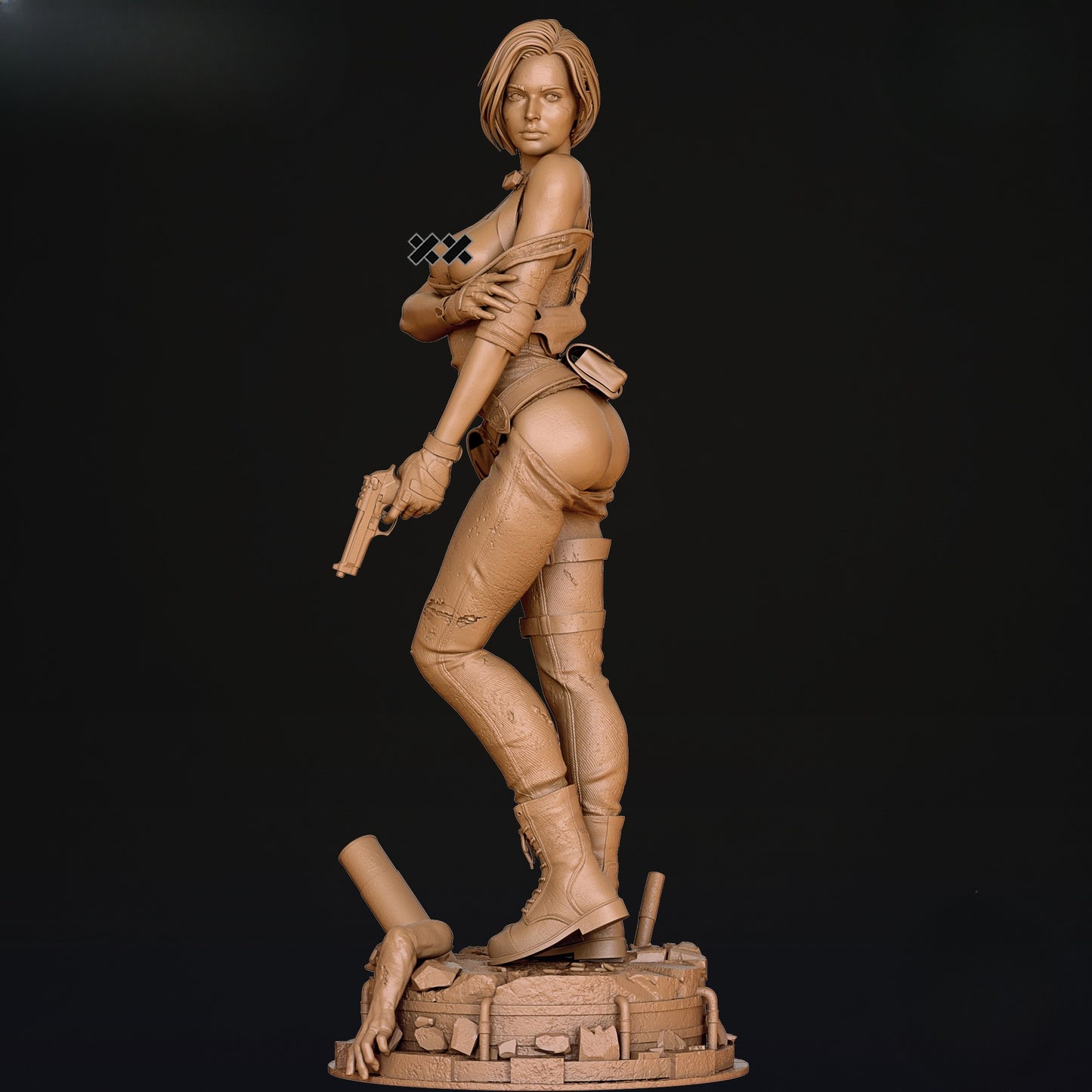 1563 Jill Valentine_Resident Evil NSFW - STL 3D Print Files