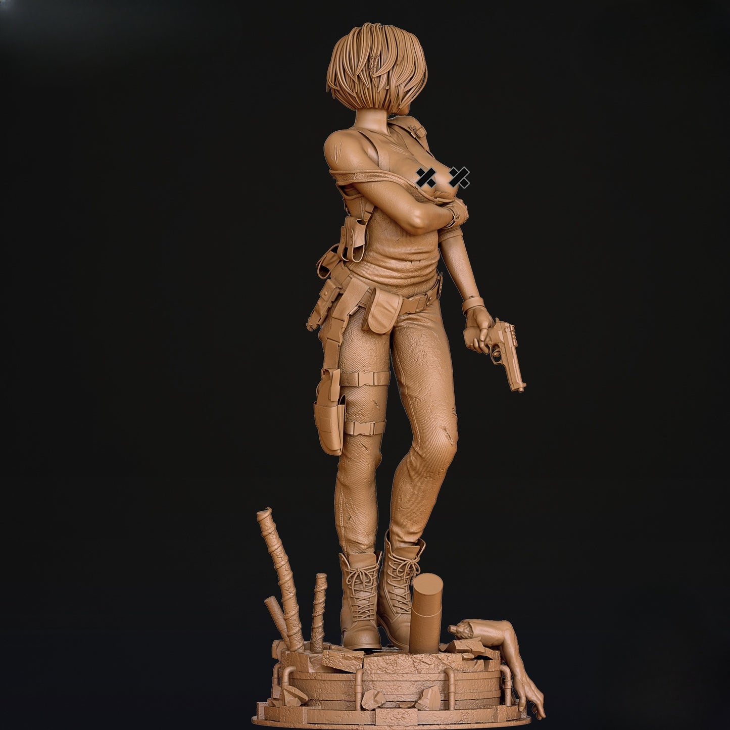 1563 Jill Valentine_Resident Evil NSFW - STL 3D Print Files