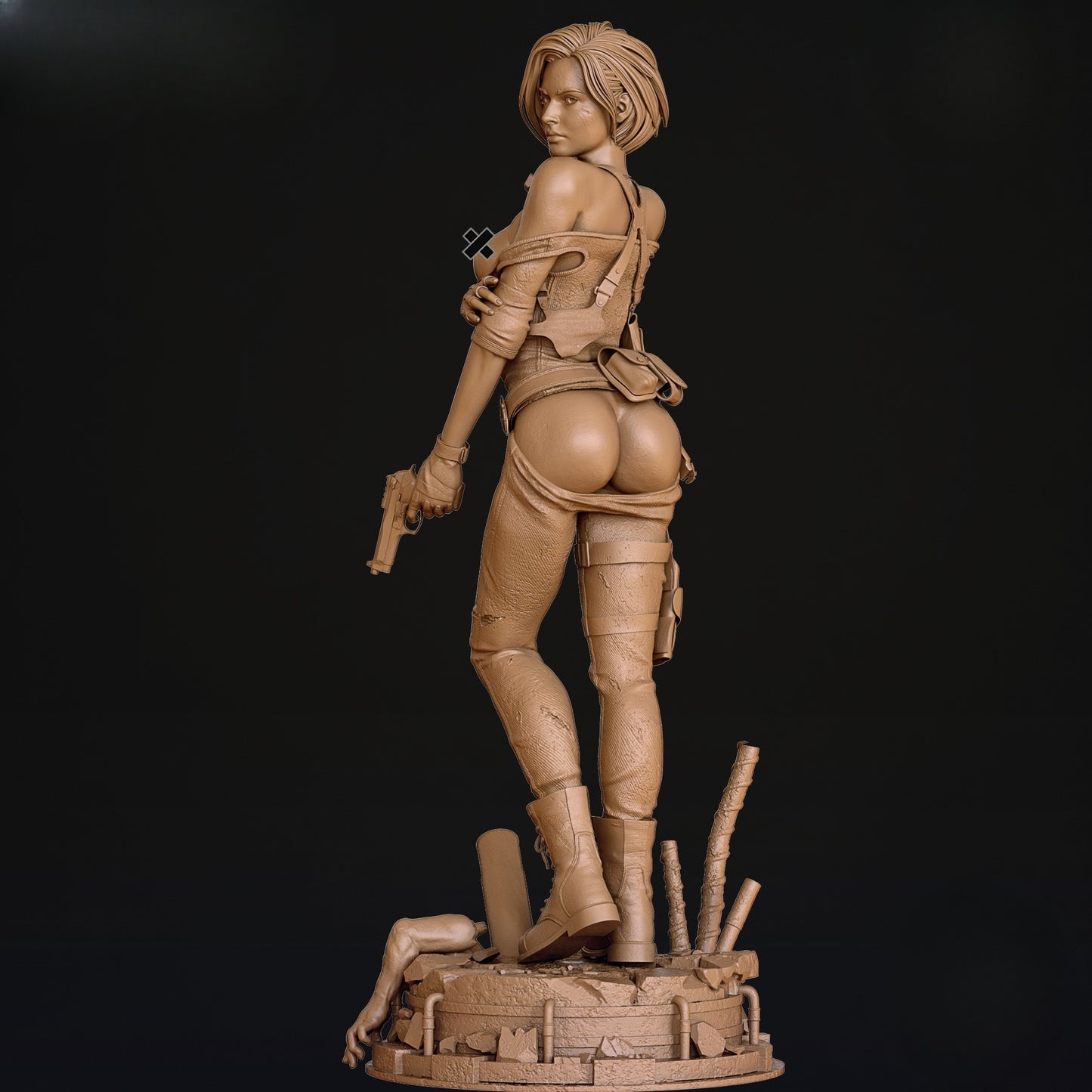 1563 Jill Valentine_Resident Evil NSFW - STL 3D Print Files