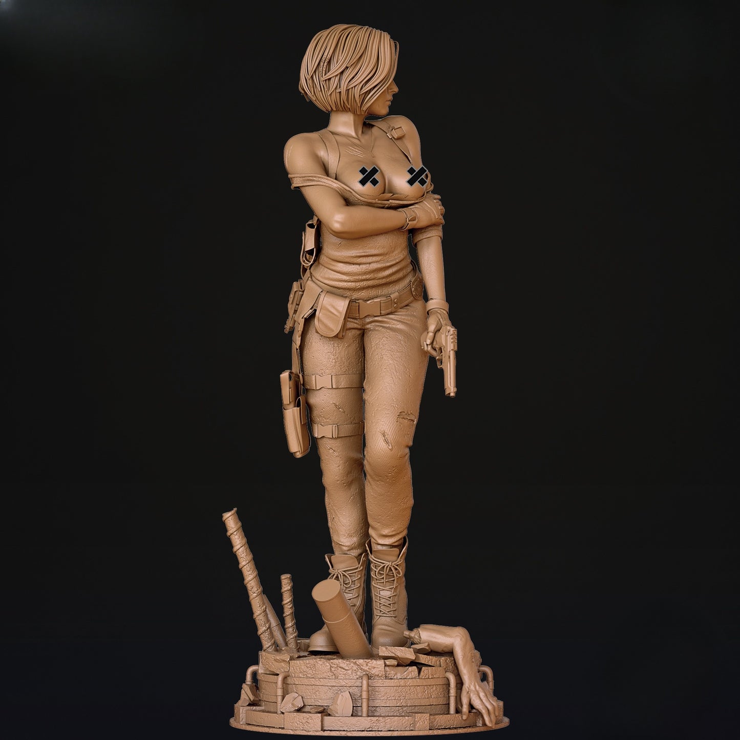 1563 Jill Valentine_Resident Evil NSFW - STL 3D Print Files
